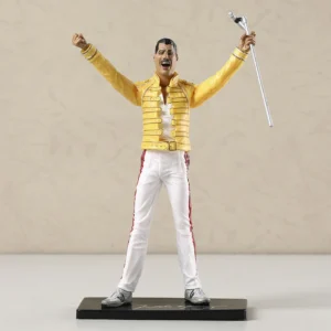 NECA Queen Freddie Mercury Yellow Jacket 7" Action Figure Model PVC Toy Display Gift Collection Doll