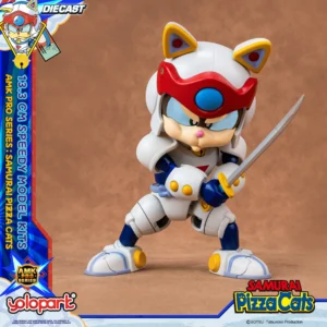 YOLOPARK 13.3cm Samurai Pizza Cats AMK PRO Series Speedy Model Kit TOY Gift For girl boy