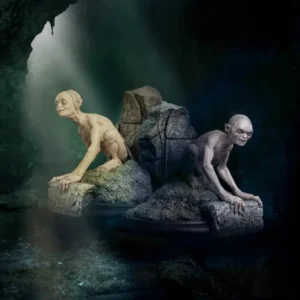 ‌The Lord of The Rings Anime Figures The Hobbit  LOTR Action Figure Gollum Smeagol Figurine Ornament Birthday Gift for Kids Toys
