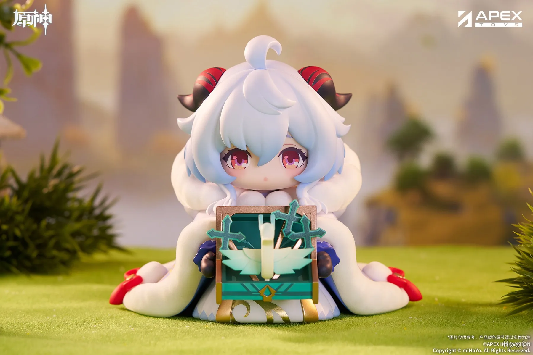 Original APEX-TOYS Genshin Impact Ganyu Q Version Figure Ornament Collection Toy - Image 2