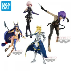 22Cm Genuine Official Bandai Banpresto Fate Grand Order Mash Kyrielight Hasan Sabbah Altria Pendragon Anime Genuine Boxed Model