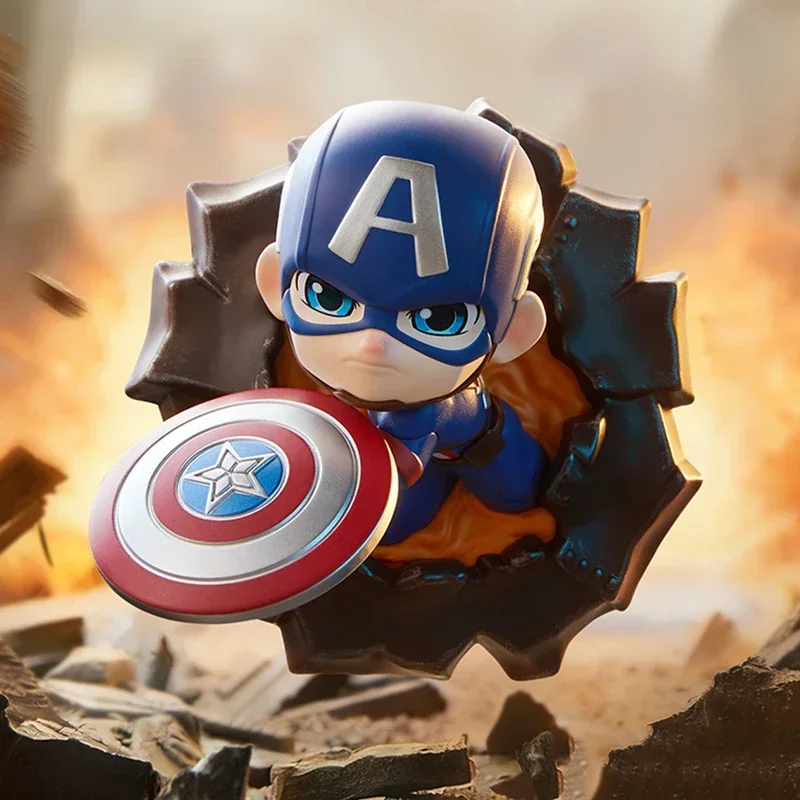 POP MART Marvel Across the Infinite Series Trendy Blind Random Box Toys Mystery Box Guess Bag Action Figure Surprise Gift