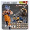 Mythos Anime MA001-MA004 Armor Goku Dragon Ball SSB Super Saiyan Blue S.H.Figuarts Action Figure