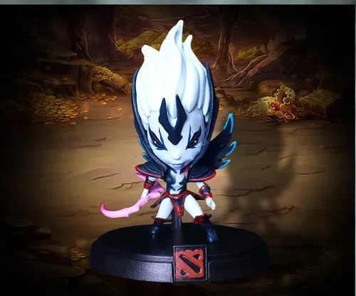 Dota 2 Figure Action Heroes Set Jakiro Shadow Fiend Snapfire Earthshaker Drow Ranger Rubick Treant PVC Q Version 4" Toy Doll - Image 21