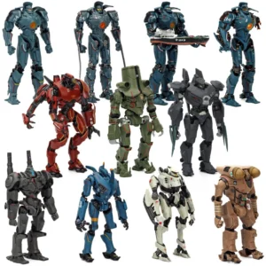 Bandai Pacific Rim Action Figure Gipsy Danger Striker Eureka Cherno Alpha Crimson Typhoon Coyote Tango Present for Kids Toys