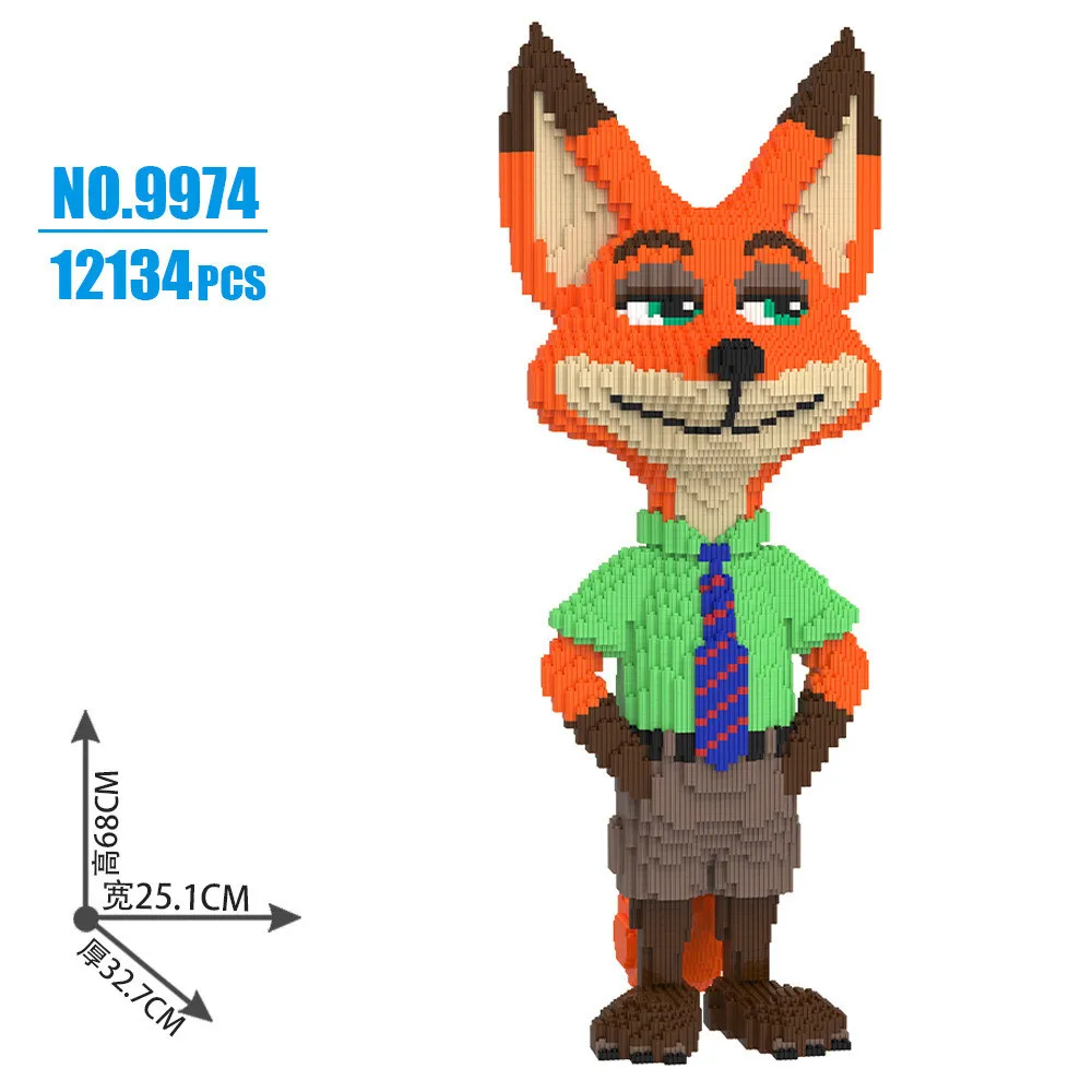 Big Pokemon Squirtle Charmander Magic Building Block Cartoon Horse Joker Model Toy Dragon Assembled Bricks Figure For Kids Gift - Image 33