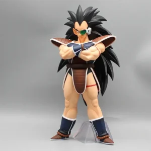 Dragon Ball Z Anime Figures Gk Raditz Super Saiyan Goku Brother Standing Combat Suit Desk Decoration Statue Ornament Toys Gifts