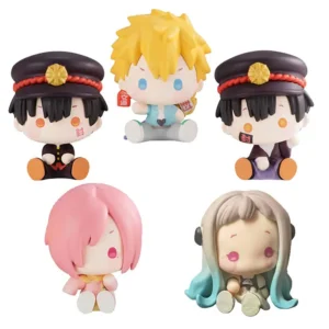Action Jibaku Shounen Hanako-kun Gashapon Toys Yashiro Nene Minamoto Kou Mitsuba Sousuke Yugi Tsukasa Mini Figurine Capsule Toys