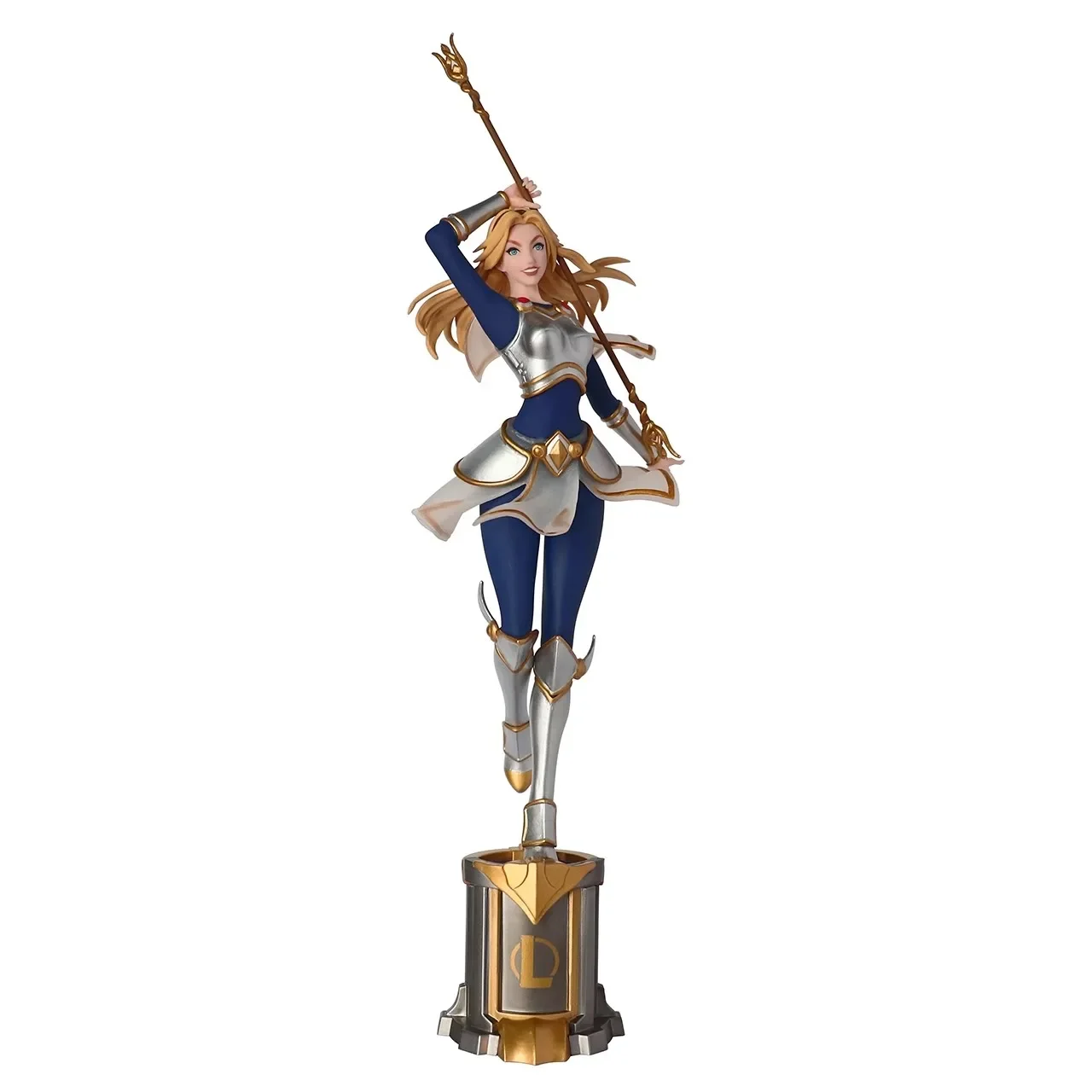 22cm League Of Legends Anime Figurine Luxanna Crownguard Lux Kaisa Jinx Action Figure Tiktok Hot Birthday Gift Customized - Image 8
