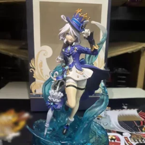 Anime Genshin Impact Figure Furina Focalors Action Figures Pvc Model Gk Statue Doll Collection Desk Decoration Toy Gifts