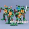 4pcs TMNT Anime Teenage Mutant Ninja Turtle Figuras NECA for Decoration Action Figure