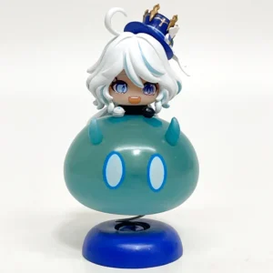 11cm Game Genshin Impact Furina God of Water Car Ornament Focalors Anime Peripheral Figure Collection Decoration Toy Gift