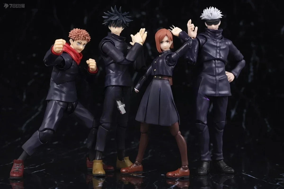 Bandai Original S.H.Figuarts SHF Jujutsu Kaisen 0 Theater Edition Gojo Fushiguro Megumi Itadori Yuji Nobara Geto Suguru - Image 5