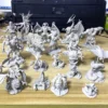 Ultra Rare Nolzur's Marvelous Orge Crawler Barbarians Scorpion Devil Zombie Blue Dragon Model