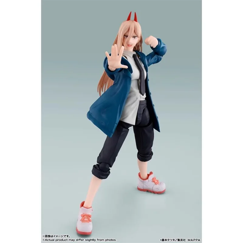 Bandai S.H.Figuarts Chainsaw Man Anime Figure Hayakawa Aki Denji Makima Power Action Figure Toys for Boys Girls Kids Gift - Image 3