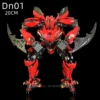 Transformation Dn01 KO UniqueToys UT-R06 Dino Red Dasher Alloy Robot Action Figure