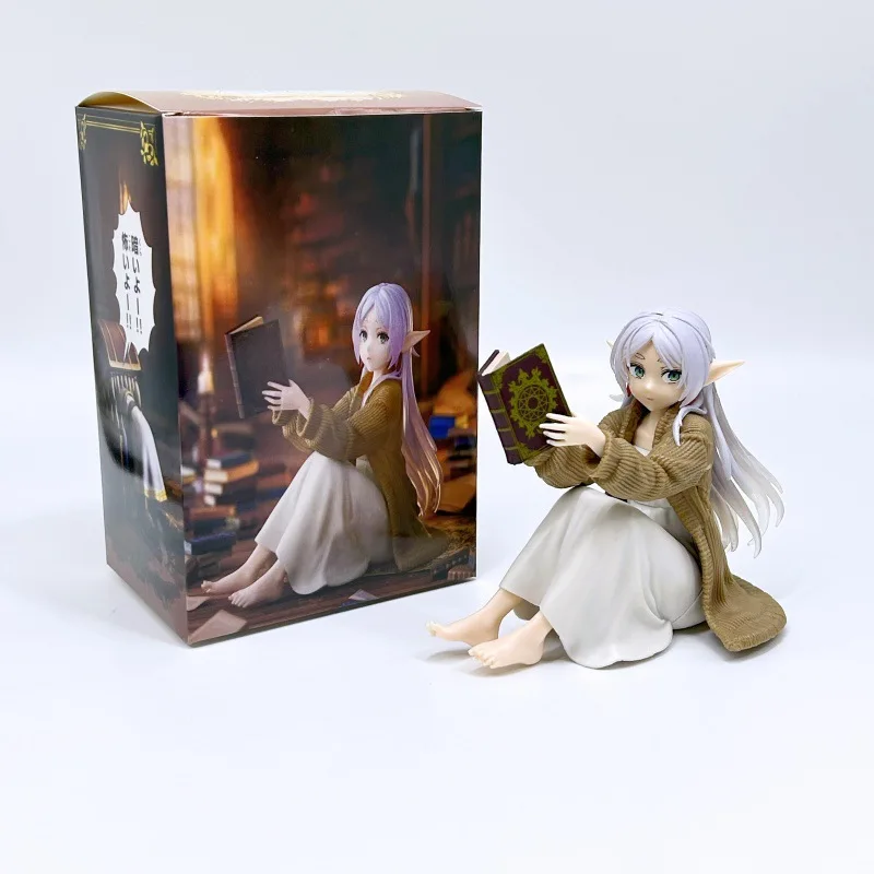 New 2025 frieren beyond the end of the journey anime figure frieren reading action collectible pvc models statue gifts - Image 9