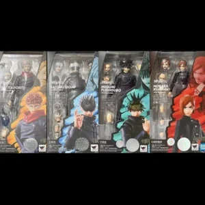 Bandai Original S.H.Figuarts SHF Jujutsu Kaisen 0 Theater Edition Gojo Fushiguro Megumi Itadori Yuji Nobara Geto Suguru
