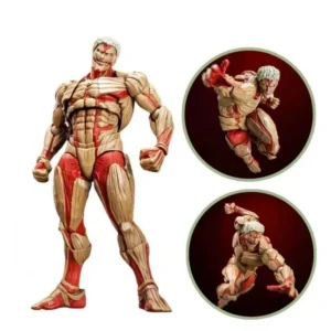 Hot Kaiyodo Armored Titan Movable Model Toys Revoltech Amazing Yamaguchi Yoroi No Kyojin Attack On Titan Anime Figures Toy Gift