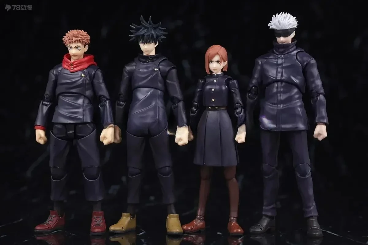 Bandai Original S.H.Figuarts SHF Jujutsu Kaisen 0 Theater Edition Gojo Fushiguro Megumi Itadori Yuji Nobara Geto Suguru - Image 4