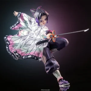 【No Figure】Demon Slayer SHF BUZZmod 1/6 Scale Female Warrior Shinobu Kochou Cloak Accessory For 12inch Action Figure Model