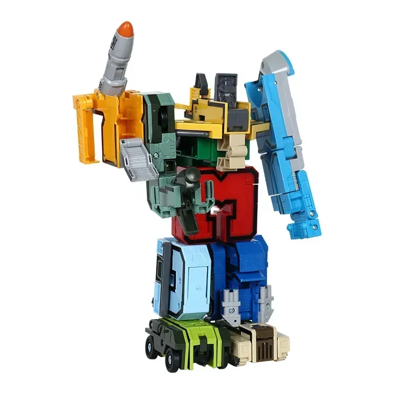Assembling Building Set Blocks Educational Toys Action Figure Transformation Number Robot Deformation Robot Toy for Kids Gifts - Image 5