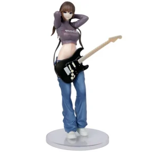 23cm Hitomio Figure Hitomio Guitar Sister Anime Figures Sexy Woman Figurine PVC Statue Model Doll Collectible Room Decor Gift