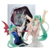 17cm Hatsune Miku Light and Dark Beautiful Angel Girl PVC Action Figure