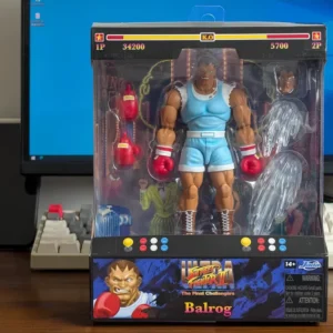 In Stock Jada Toys Ultra Street Fighter II Boxing King Baison Akuma 6" Inch Action Figure Collectible Toy Gift