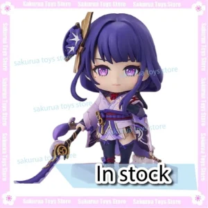 In Stock Genuine GSC 2660 General Thunder and Lightning Genshin Impact Anime Portrait Model Toys Action Doll Collection Gifts
