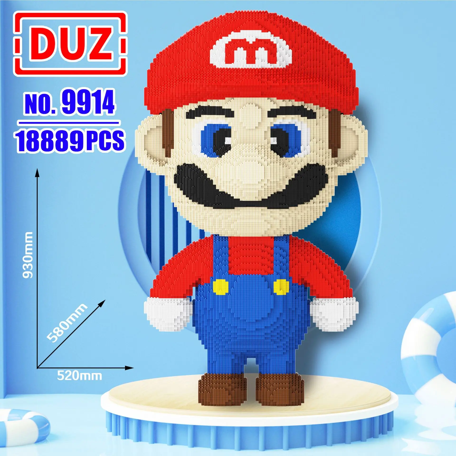 Big Pokemon Squirtle Charmander Magic Building Block Cartoon Horse Joker Model Toy Dragon Assembled Bricks Figure For Kids Gift - Image 60