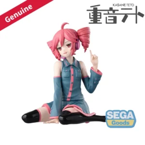 Original Genuine Sega Fave Prepainted Premium Chokonose Figure Utau Kasane Teto Model Finished Figure Decoration Toy Gift Cute