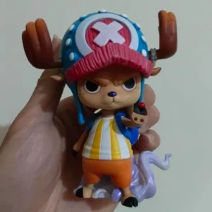 New 10cm One Piece Anime Figures Tony Tony Chopper Figure Cute Pvc Statue Collection Model Birthday Gifts Custom Toys Pre-Salo