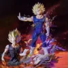 12.6in/32cm Anime Dragon Ball Z Majin Vegeta Figurine PVC Model Collectible Figure