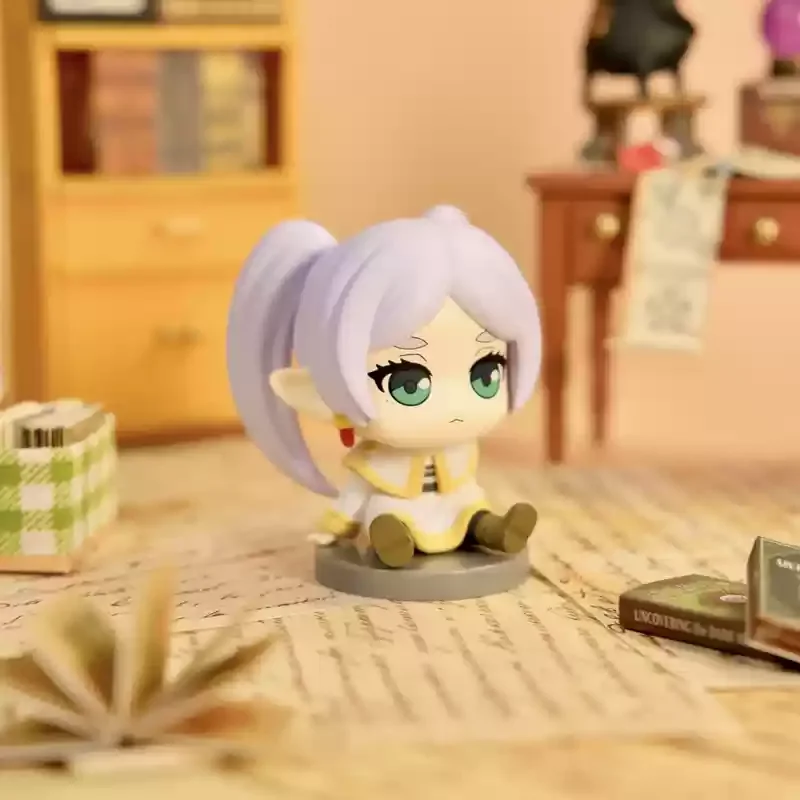 In Stock EAKI Official Frieren Sitting Figure Blind Box Kawaii Fern Himmel Collectible Anime Desk Decor Classic Toys for Fans - Image 11