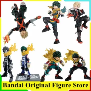 Original BANDAI FuRyu  Midoriya Izuku DEKU Bakugo Katsuki Maximatic My Hero Academia Action Figure Toys PVC Model Collection