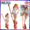 BANDAI BANPRESTO Anime One Piece THE Sailing-NAMI-ver.EGGHEAD Figures Model Desktop Statue Collectible Figure