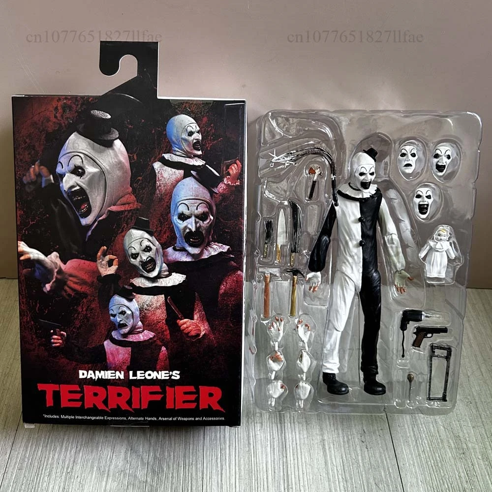NECA Figure Art The Clown Figure Damien Leone's Terrifier Figurine Action Figure Model Toys Joint Movable New Year Present - Image 3