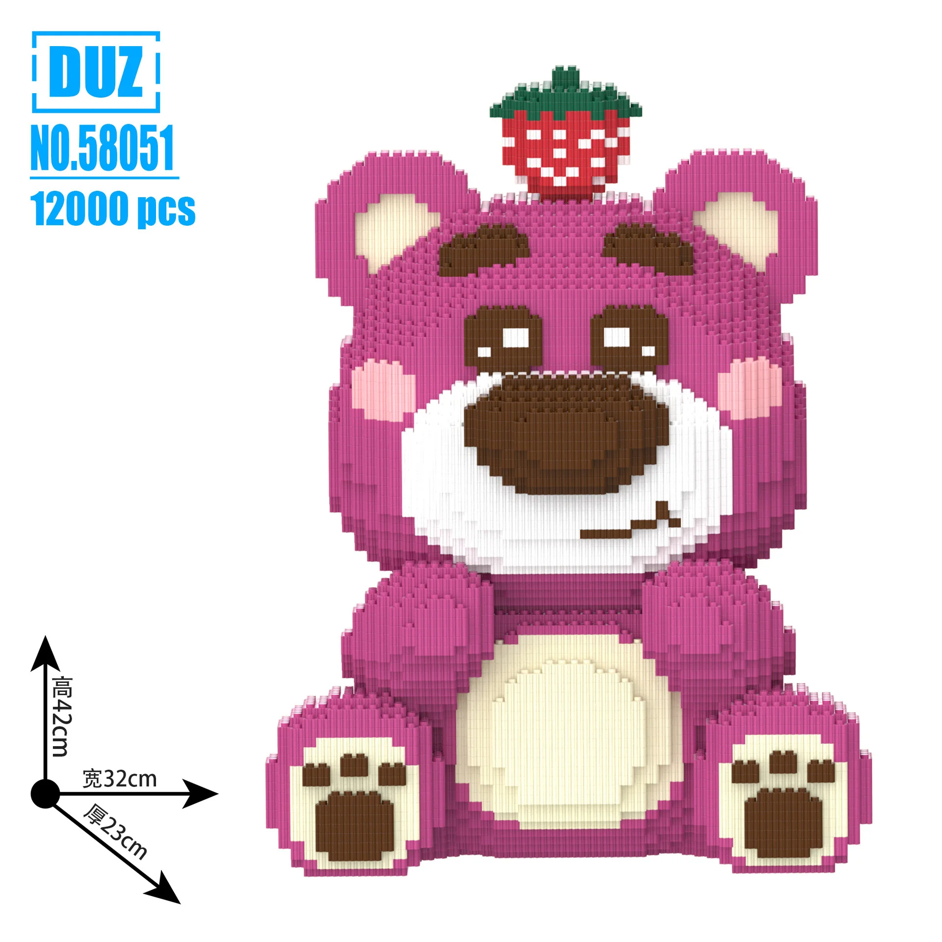 Big Pokemon Squirtle Charmander Magic Building Block Cartoon Horse Joker Model Toy Dragon Assembled Bricks Figure For Kids Gift - Image 56