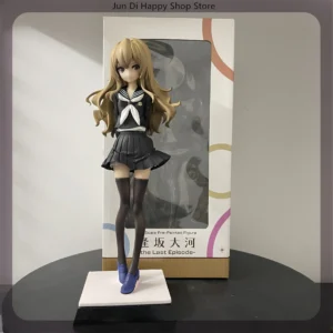 25cm Tiger×Dragon! Aisaka Taiga School Uniform Anime Girl Figure Model Statue Collection Desktop Decoration Ornament Toys Gifts