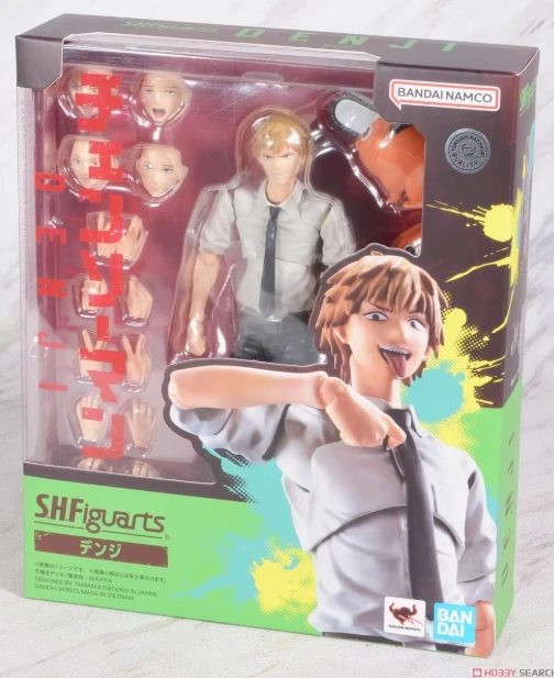 Bandai S.H.Figuarts Chainsaw Man Anime Figure Hayakawa Aki Denji Makima Power Action Figure Toys for Boys Girls Kids Gift - Image 8