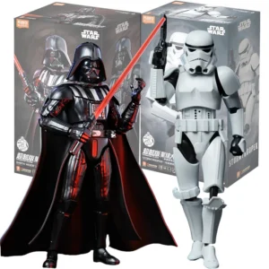 Original Blokees Star Wars Trooper Stormtrooper Darth Vader Action Figures Model Assembly Toys Desktop Ornament Birthday Gifts