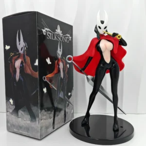 23cm Hollow Knight: Song Of Silk Anime Figure Standing Posture Yor Can Replace Mask Figure Desktop Model Ornament Gifts