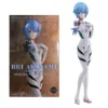 Anime NEON GENESIS EVANGELION Ayanami Rei Theatrical Version White Battle Suit Short Action Figure