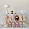 Extended Transparent Display Box, Suitable for Labubu Dolls - Dustproof, Accommodating 6 Collectible Figure