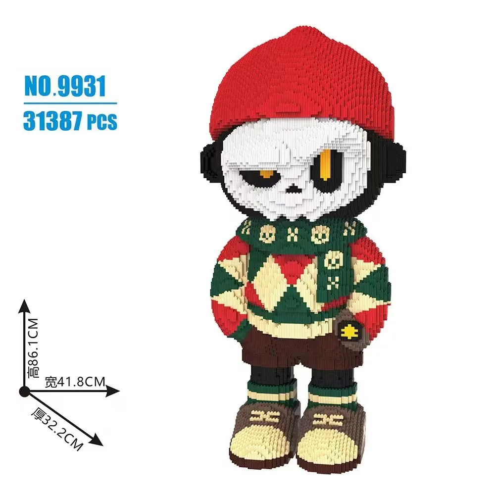 Big Pokemon Squirtle Charmander Magic Building Block Cartoon Horse Joker Model Toy Dragon Assembled Bricks Figure For Kids Gift - Image 13