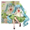 15cm Hatsune Miku Noodle Stopper Lucky Grass Fairy Collectible Figure