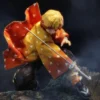 Demon Slayer S.H.Figuarts Anime Handmade Agatsuma Zenitsu Cloak Kimono and Feather Weaving Action Figure