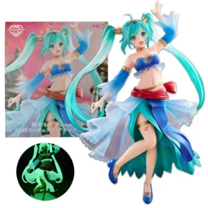21CM Anime Hatsune Miku Artist MasterPiece Princess Arabian Ver Dress Up Model Toy Gift Collection Action Figure PVC Doll