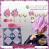 DL CUSTOM Dragon Ball Z S.H.Figuarts Super Saiyan Rosé Son Goku Black Action Figure